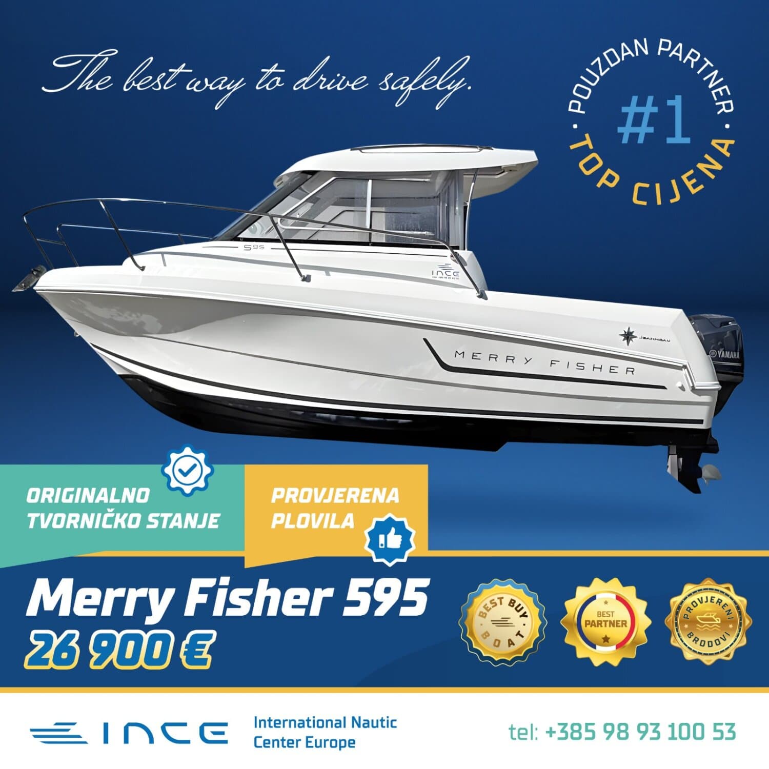 MERRY FISHER 595 YAMAHA 80KS