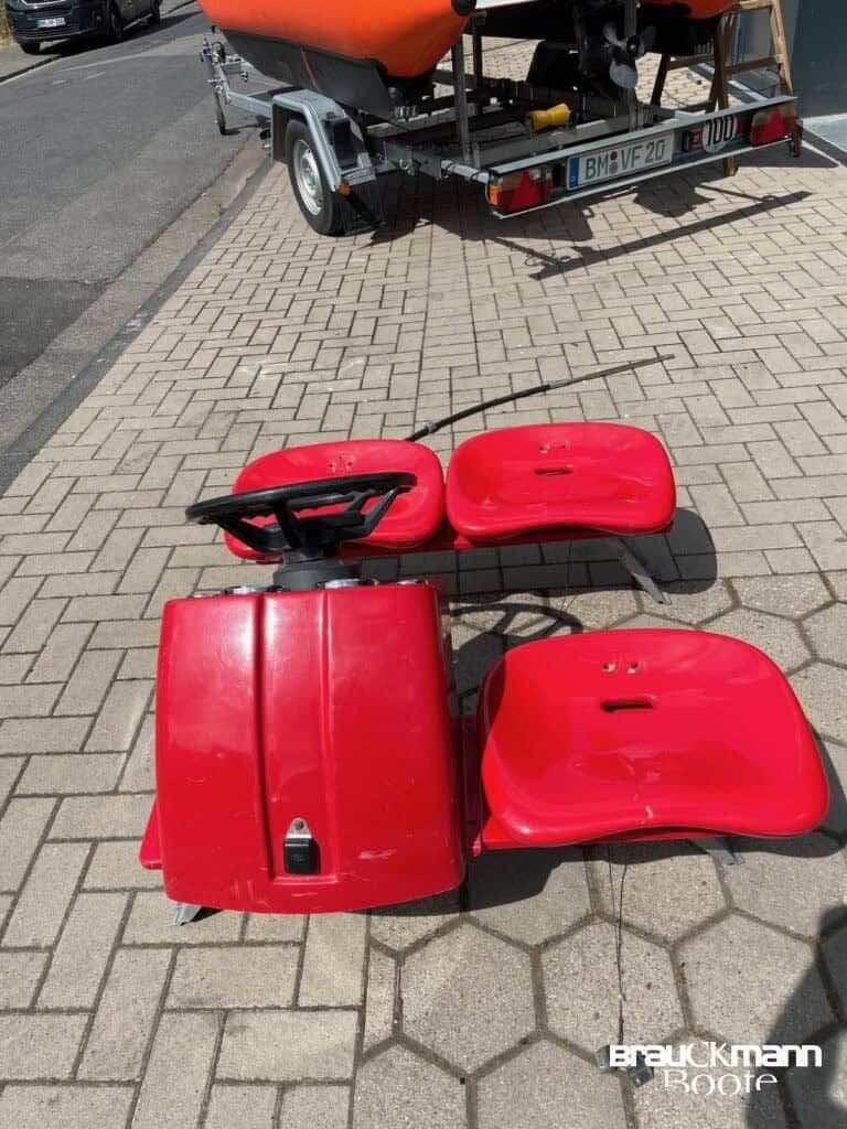 Festrumpfschlauchboot Meggit HRB410 inklusive Trailer – Bild 6