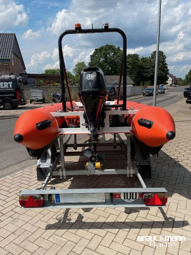 Festrumpfschlauchboot Meggit HRB410 inklusive Trailer – Bild 4