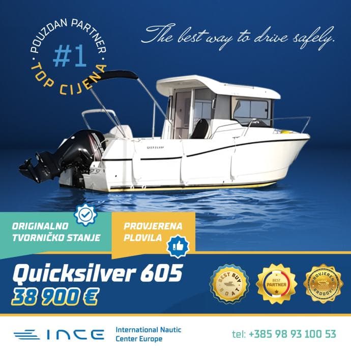QUICKSILVER 605 PILOTHOUSE - INCE