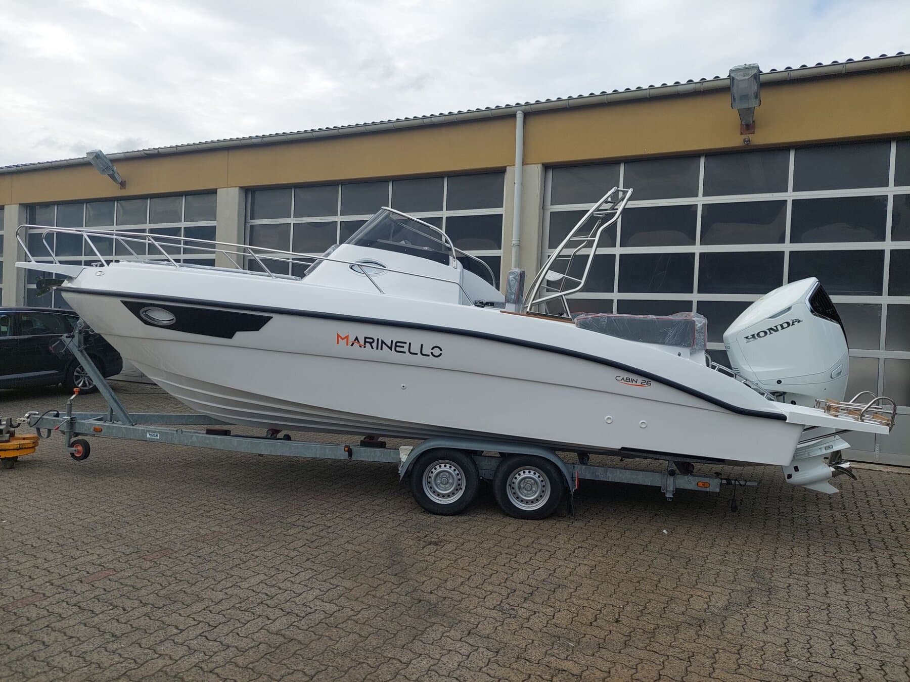 Marinello 26 Cabin mit Honda BF 250 , bis 350 PS motorisierbar