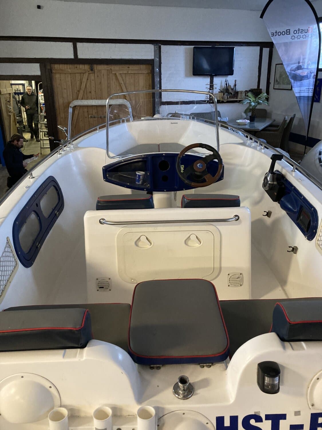 Motorboot Viksund 580 Black Marlin, Angelboot mit Trailer 1000kg – Bild 12