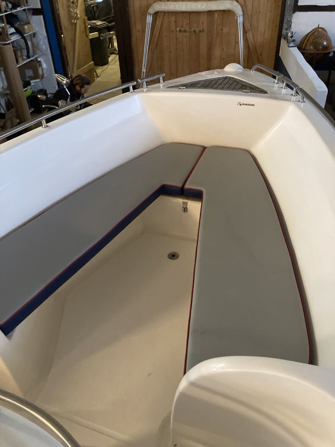 Motorboot Viksund 580 Black Marlin, Angelboot mit Trailer 1000kg – Bild 4