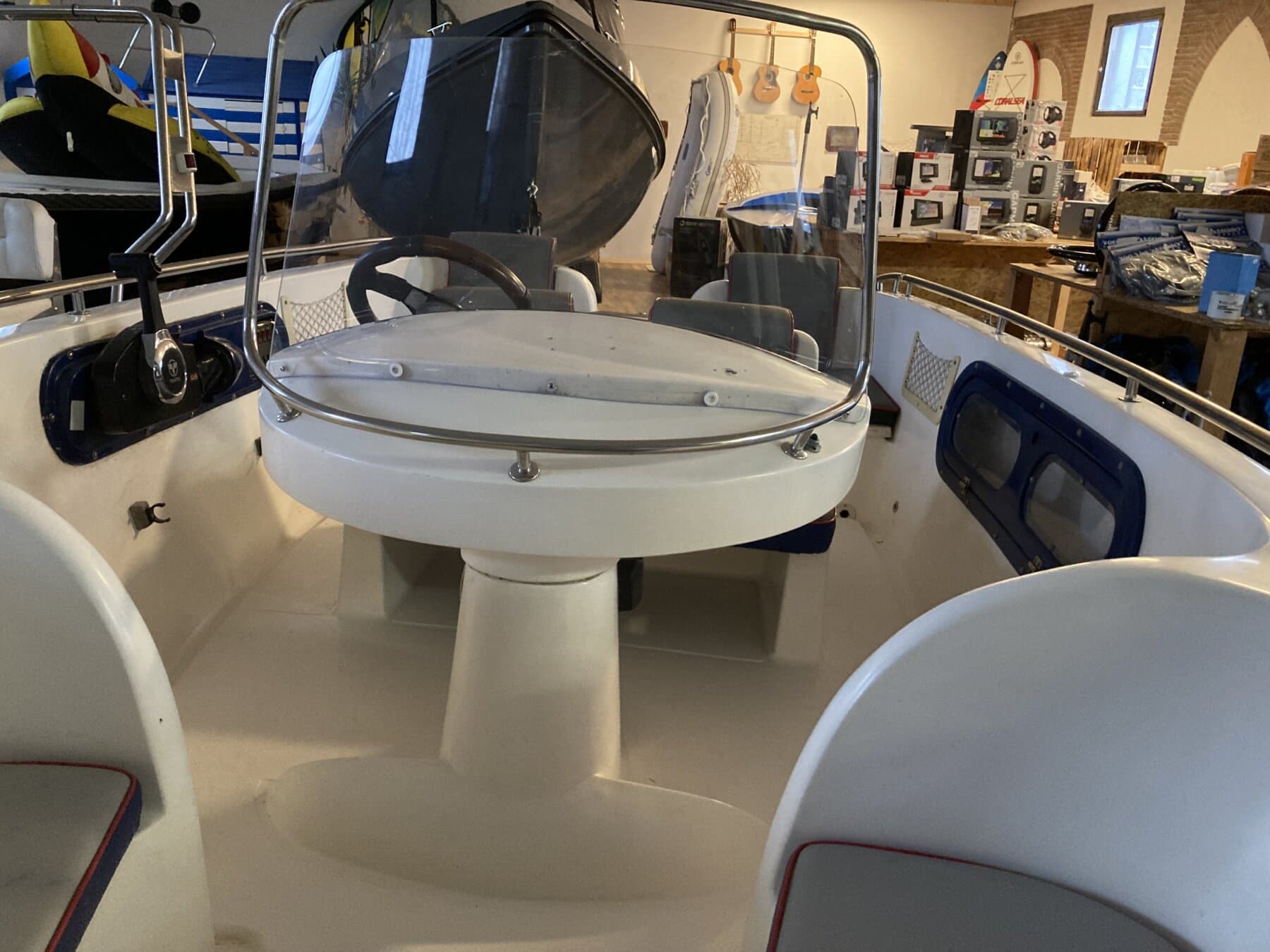 Motorboot Viksund 580 Black Marlin, Angelboot mit Trailer 1000kg – Bild 5