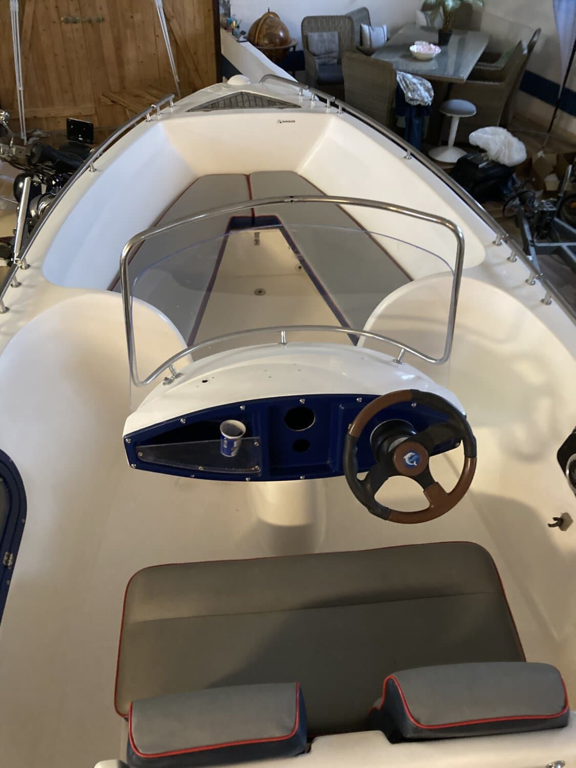 Motorboot Viksund 580 Black Marlin, Angelboot mit Trailer 1000kg – Bild 6