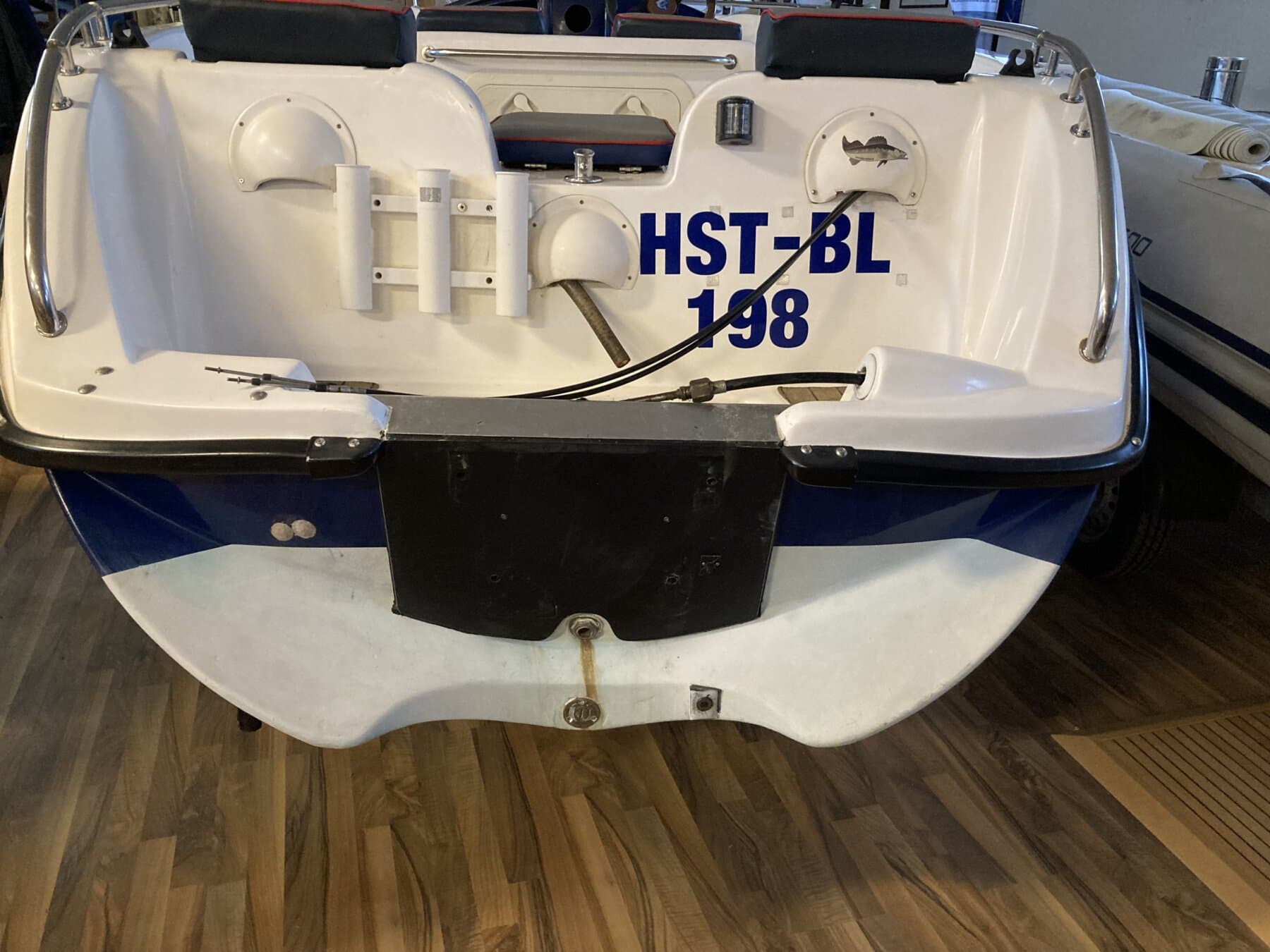 Motorboot Viksund 580 Black Marlin, Angelboot mit Trailer 1000kg – Bild 9