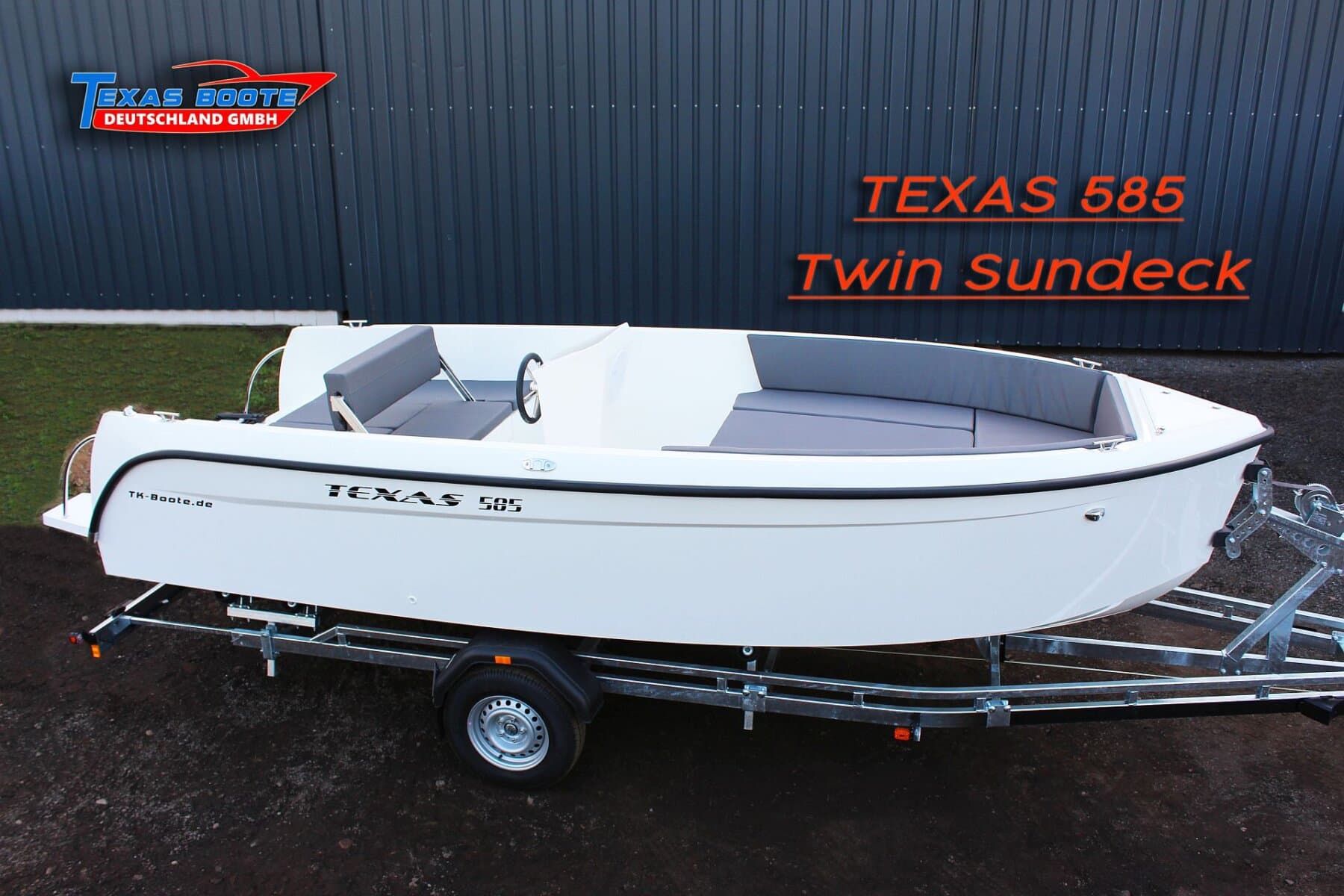 TEXAS 585 Twin Sundeck • NEUBOOT • Sloep •