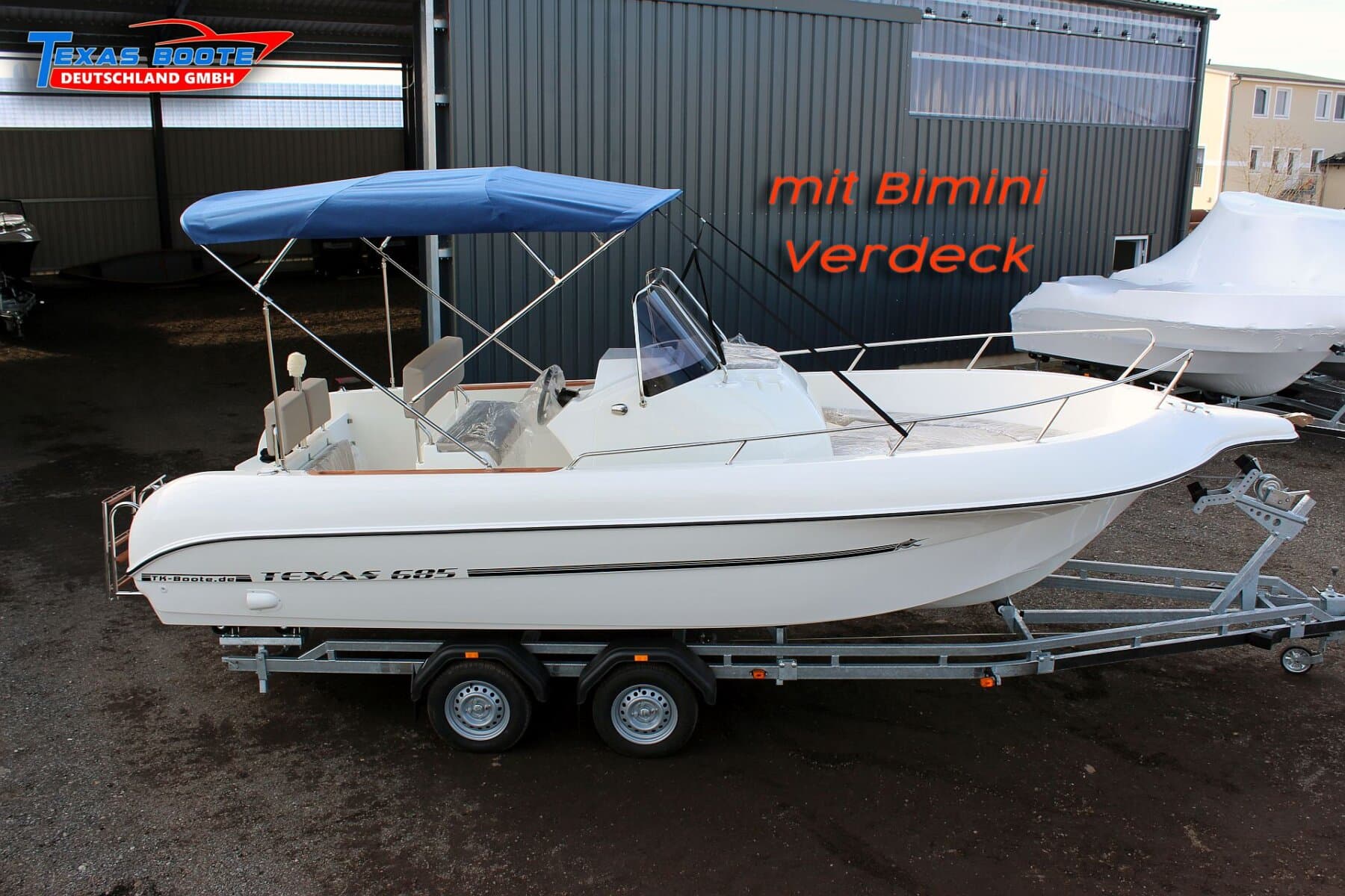 TEXAS 685 Open Exklusiv • NEUBOOT • Motorboot • Polstersatz inklusive – Bild 3
