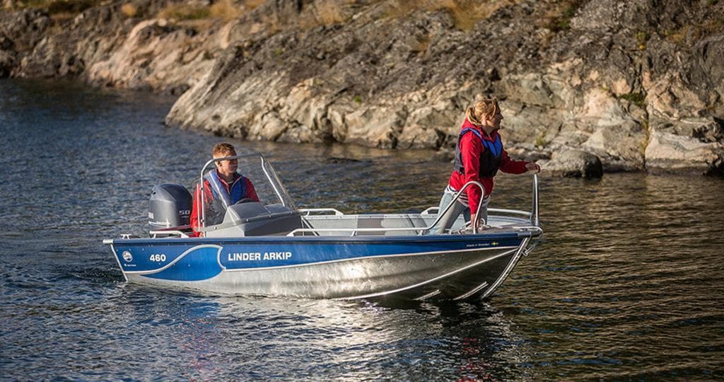 Linder Arkip 460 inkl.PreRigg.Yamaha+Garmin 9" GPS – Bild 8