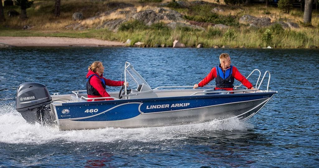 Linder Arkip 460 inkl.PreRigg.Yamaha+Garmin 9" GPS – Bild 9