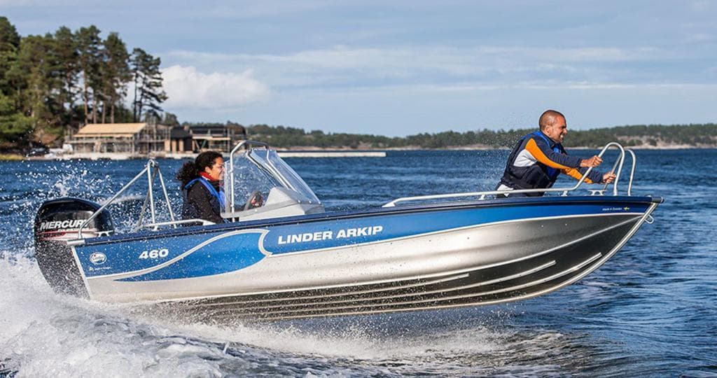 Linder Arkip 460 inkl.PreRigg.Yamaha+Garmin 9" GPS – Bild 6