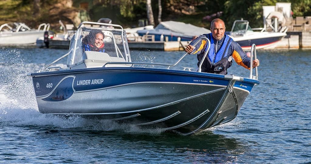 Linder Arkip 460 inkl.PreRigg.Yamaha+Garmin 9" GPS – Bild 2
