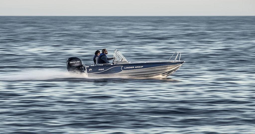 Linder Arkip 460 inkl.PreRigg.Yamaha+Garmin 9" GPS – Bild 4