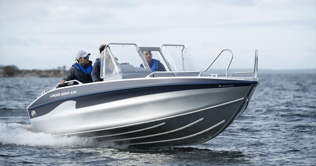 Linder Arkip 530 BR + Pre-Rigg.Yamaha+Garmin 9" GPS – Bild 6