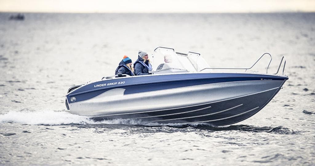 Linder Arkip 530 BR + Pre-Rigg.Yamaha+Garmin 9" GPS – Bild 5