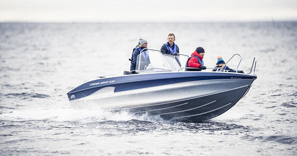 Linder Arkip 530 BR + Pre-Rigg.Yamaha+Garmin 9" GPS – Bild 3