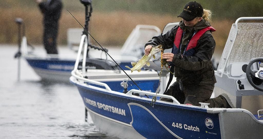 Linder Sportsman 445 Catch inkl. Garmin 9" GPS – Bild 11