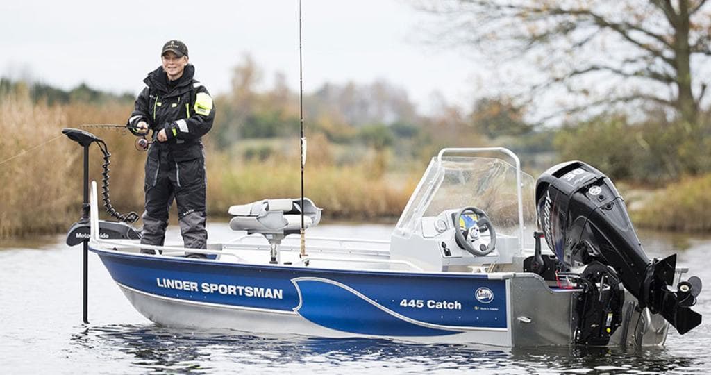 Linder Sportsman 445 Catch inkl. Garmin 9" GPS – Bild 2