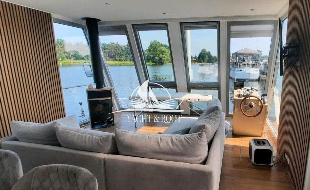 Hausboot Amantes 14.5 | Aluminiumrumpf, autark – Bild 6