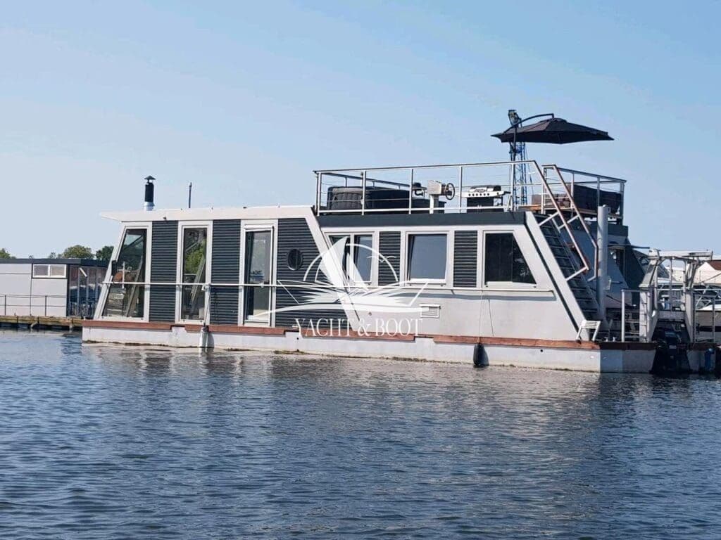 Hausboot Amantes 14.5 | Aluminiumrumpf, autark – Bild 2