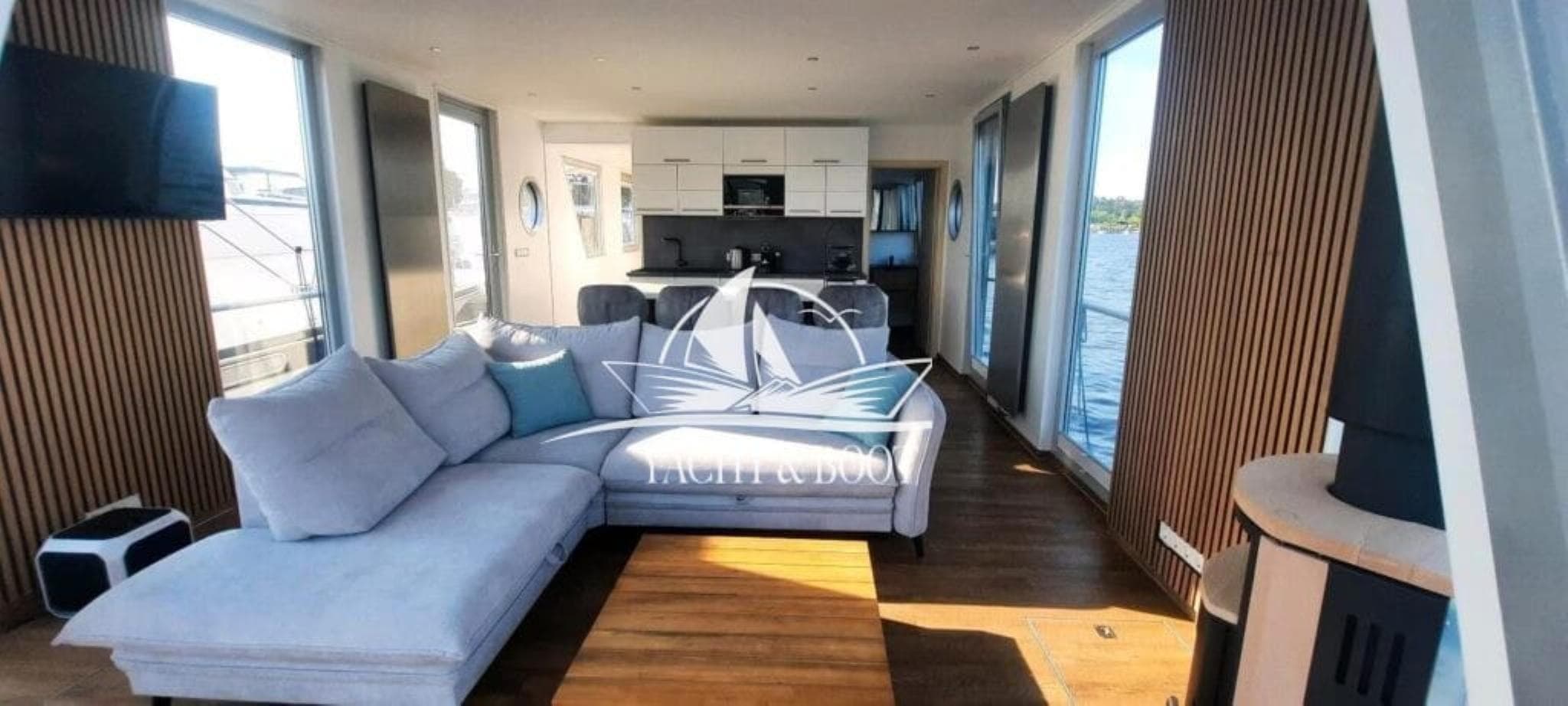 Hausboot Amantes 14.5 | Aluminiumrumpf, autark – Bild 4