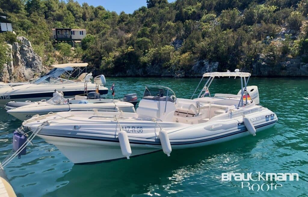 ZAR 65 Premium RIB mit 200 PS Suzuki amp Trailer ERSTBESIT