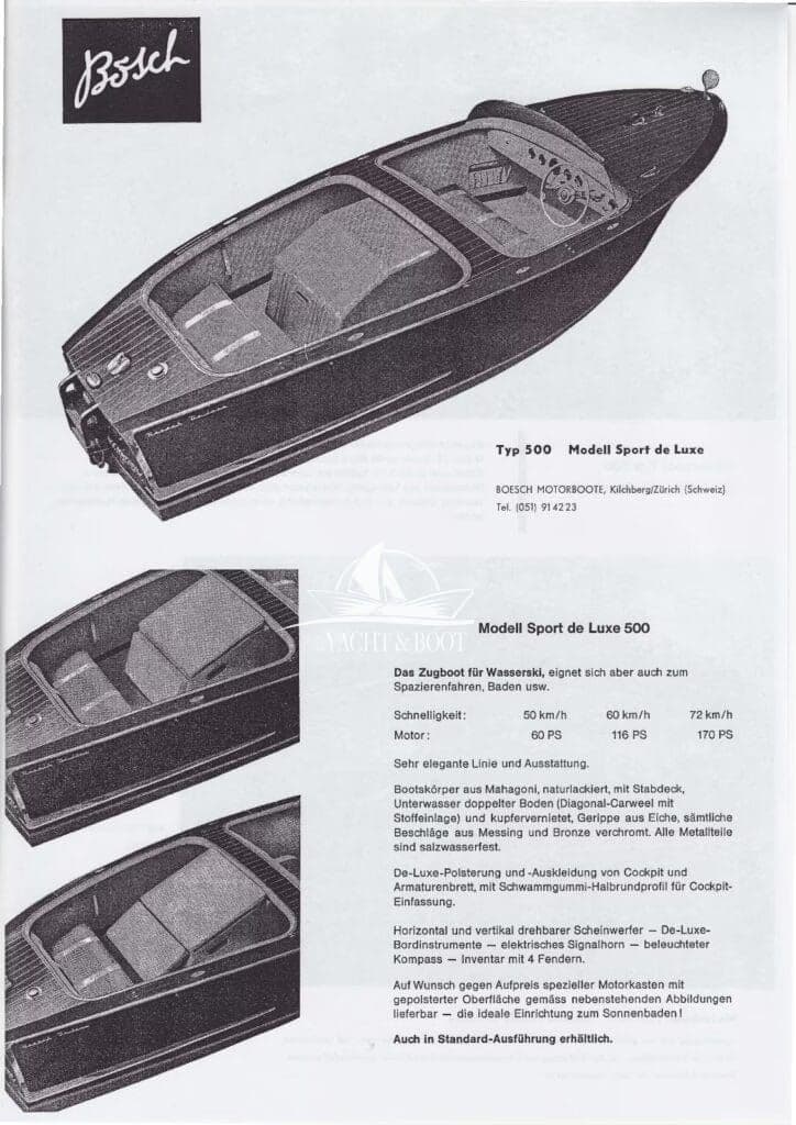 Boesch Sport de Luxe 500 | Mahagoni, inkl. Trailer – Bild 11