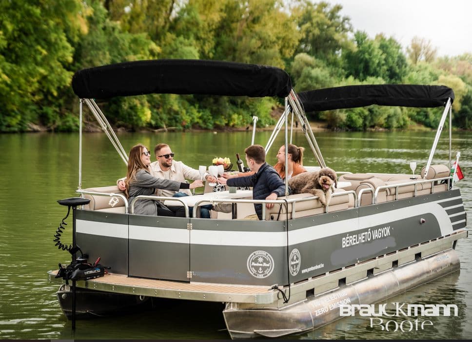 Pontoon Boat Passion Line CAT 675 Deluxe ECO