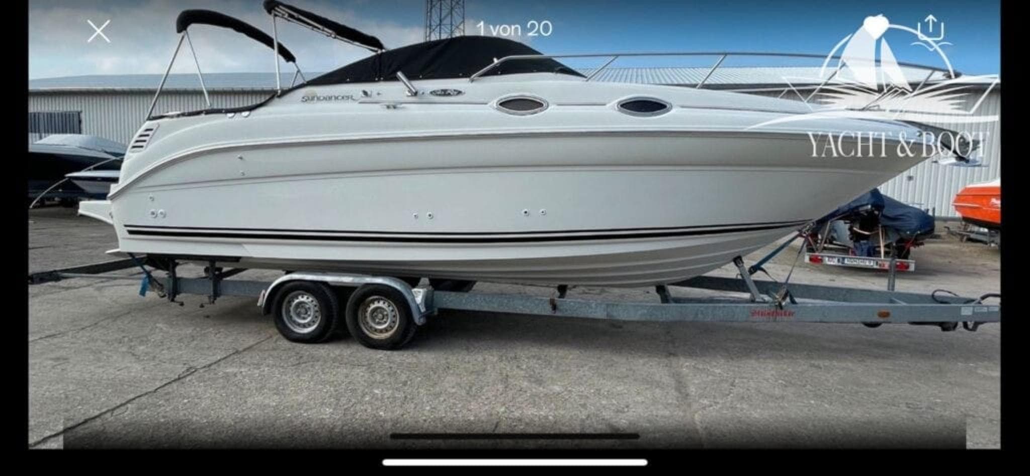 Sea Ray 260 Sundancer | nur 300 Std., DuoProp – Bild 2