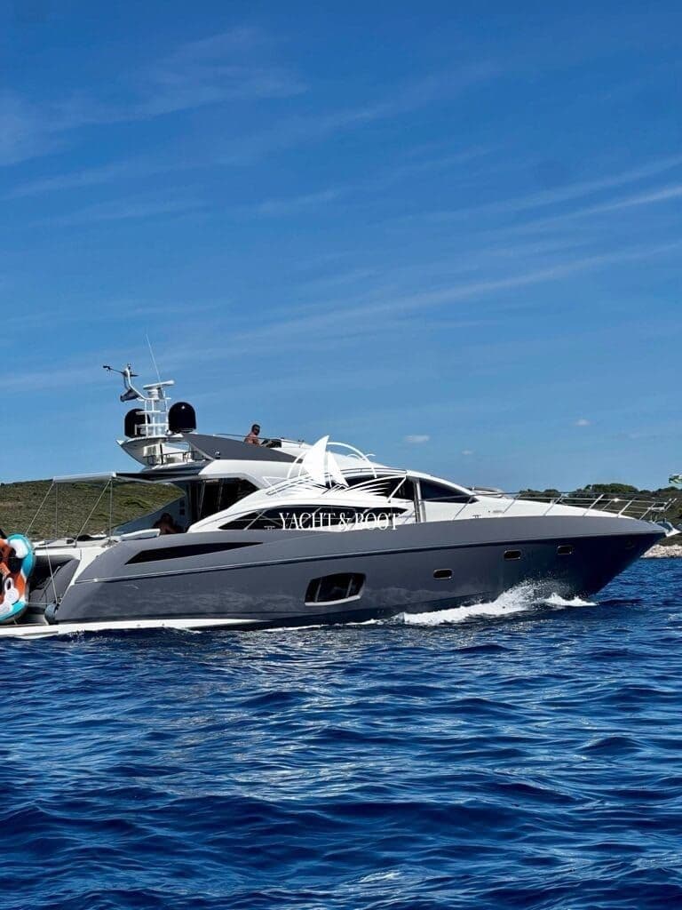 Sunseeker Predator 74 Sports Fly |  3.600 PS, MAN V12 – Bild 4
