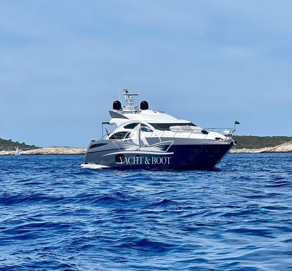 Sunseeker Predator 74 Sports Fly |  3.600 PS, MAN V12 – Bild 3