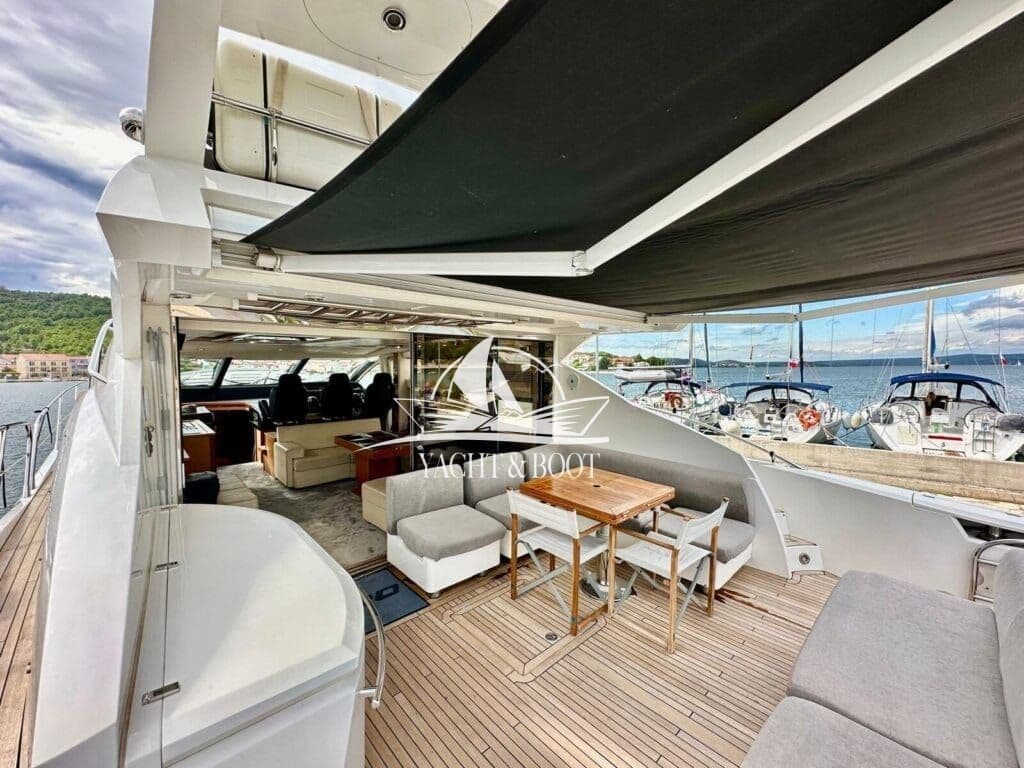 Sunseeker Predator 74 Sports Fly |  3.600 PS, MAN V12 – Bild 6