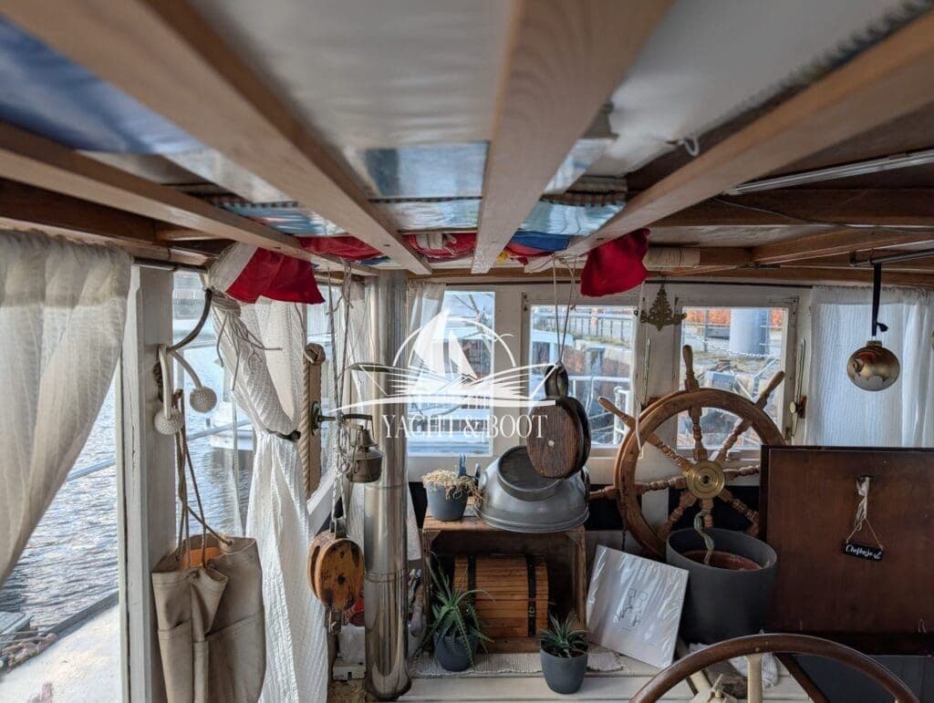 Frachtewer Isebel | 20m Wohnschiff Hausboot mit Liegeplatz – Bild 13