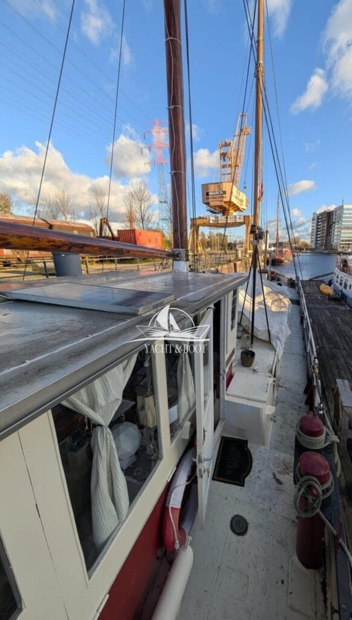 Frachtewer Isebel | 20m Wohnschiff Hausboot mit Liegeplatz – Bild 11