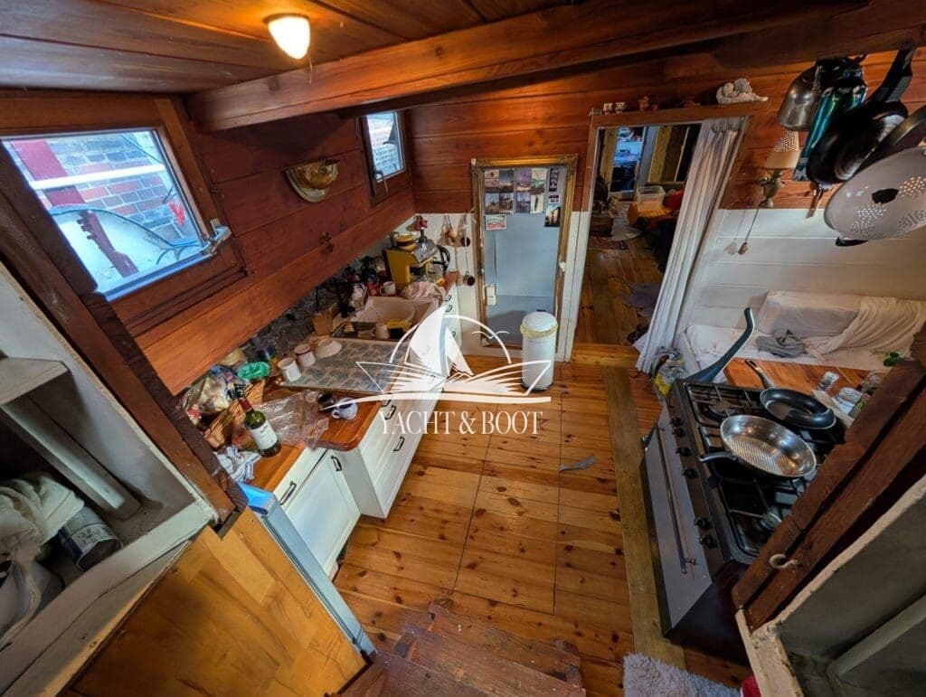 Frachtewer Isebel | 20m Wohnschiff Hausboot mit Liegeplatz – Bild 15