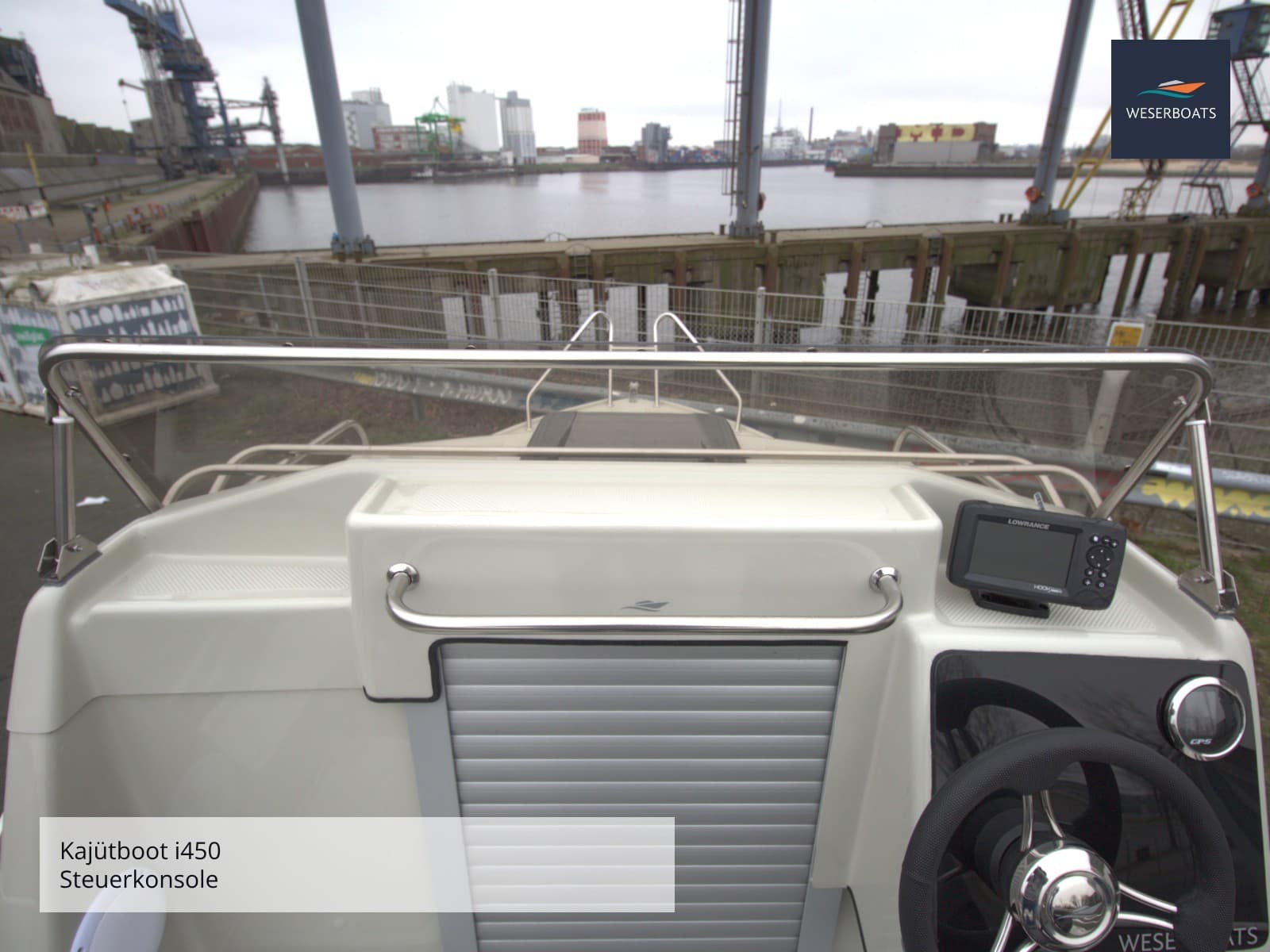 Kajütboot 450 „Fun“ mit Trailer | Sportboot mit Trailer und Kabine – Bild 9