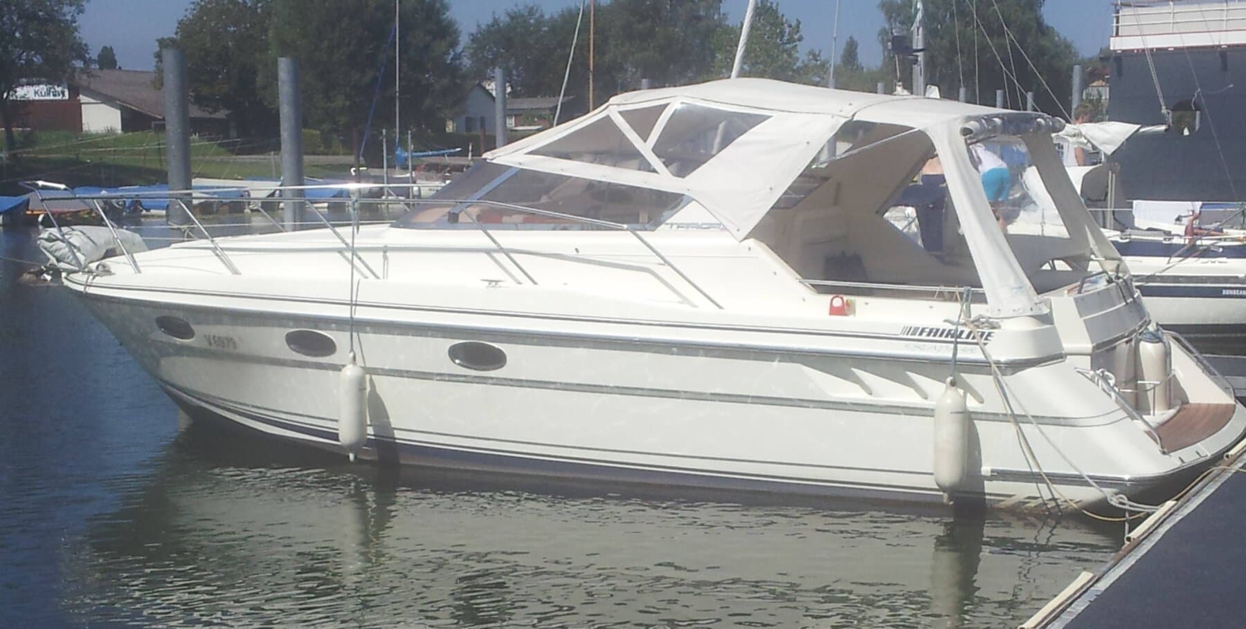 Fairline Targa (10,60 x 3,45) - Top Gelegenheit am Bodensee mit Liegeplatz – Bild 3