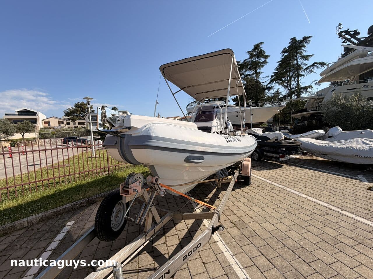 Highfield Sport 650 Hypalon + Honda 150PS
