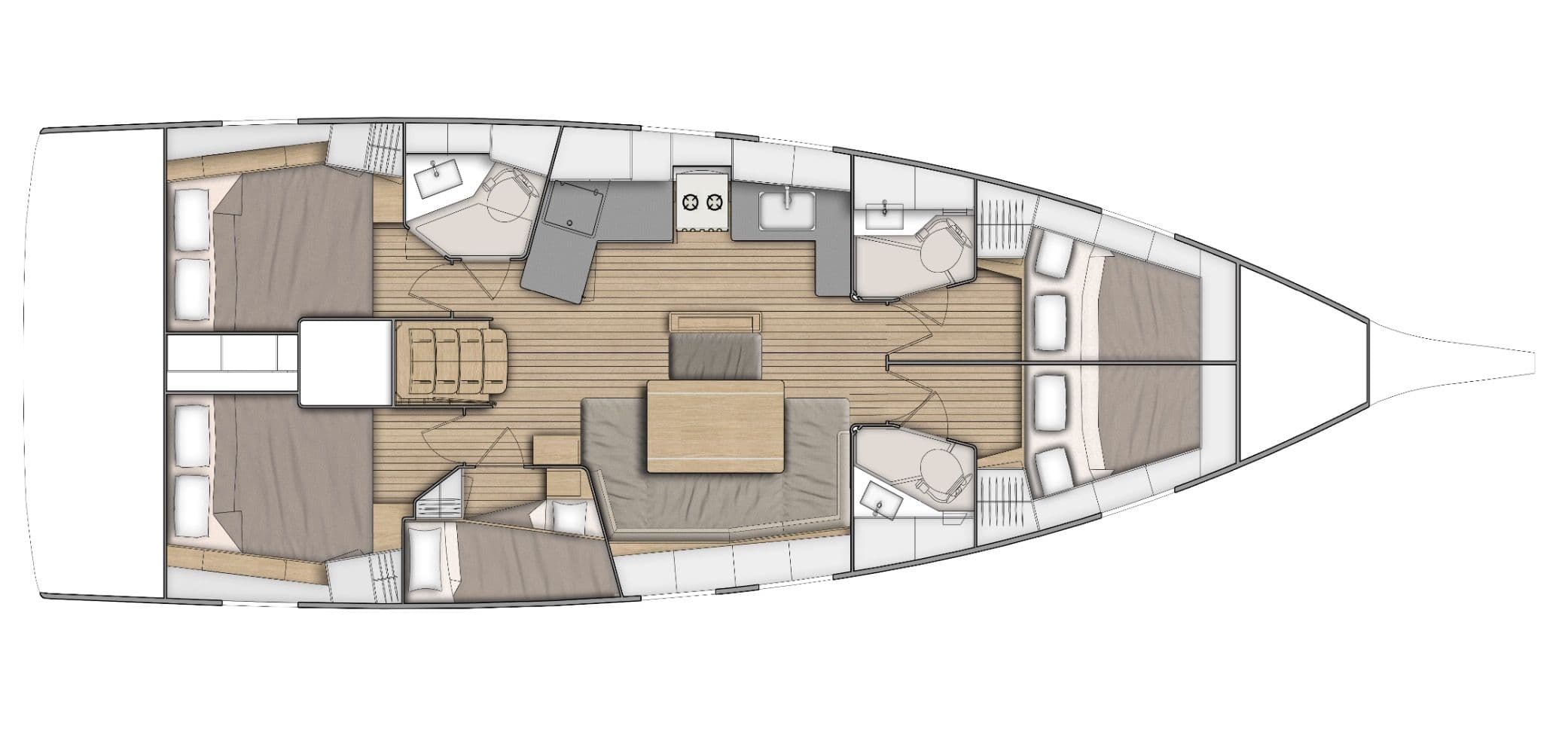 Bénéteau Oceanis 46.1 – Bild 15