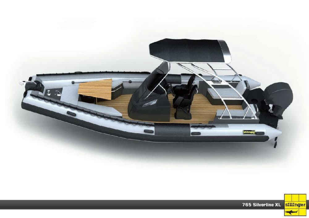 SillingerS.A.S, Frankreich; 765 RIB UM Silverline XL