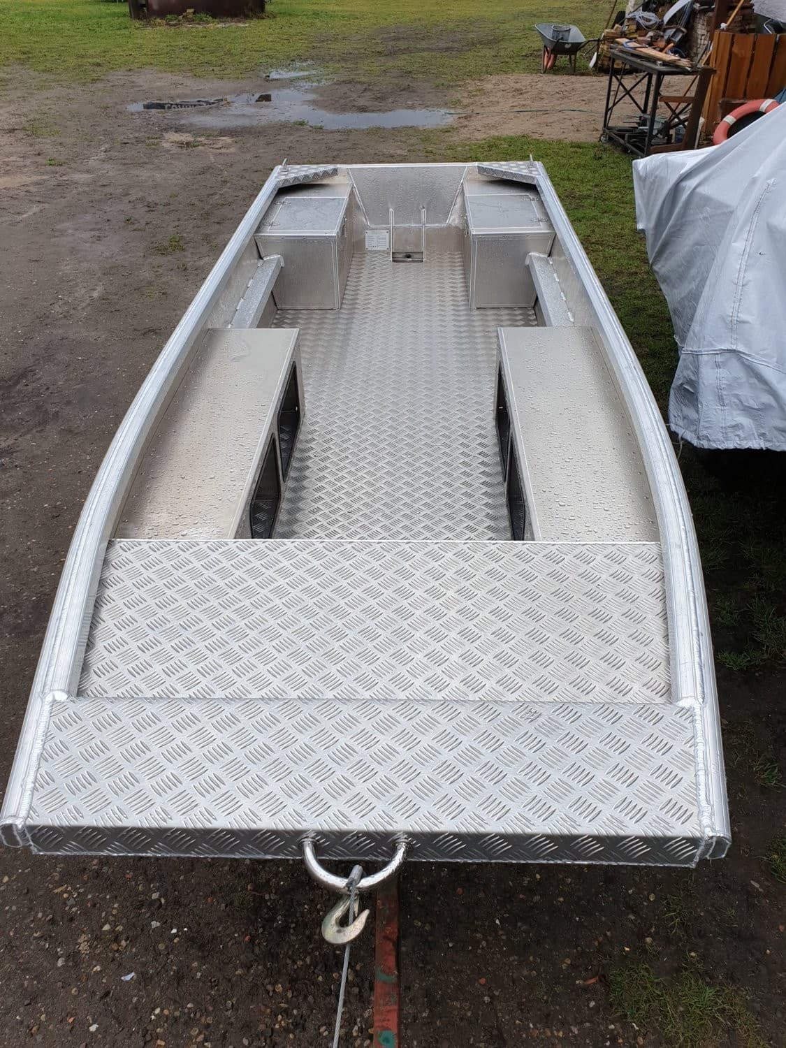 Megalodon JON Fish 400 geschweisstes Aluboot