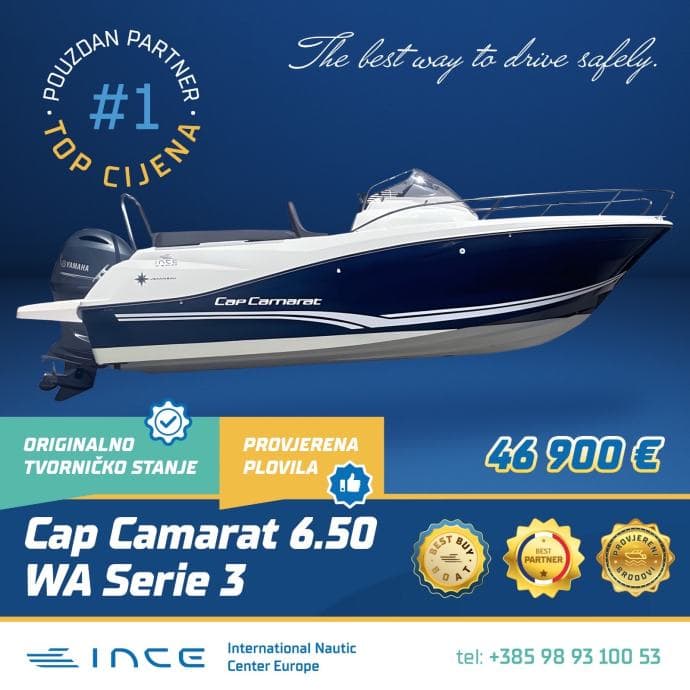 CAP CAMARAT 6.5 WA SERIE 3 YAMAHA 150
