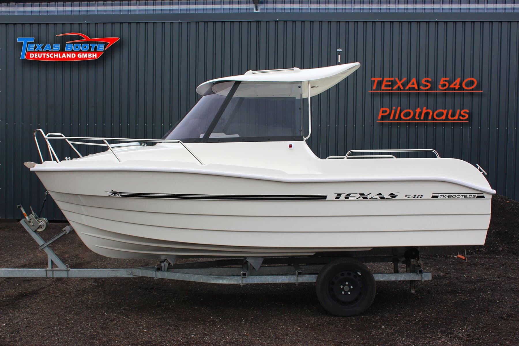 Texas 540 Pilothaus • Allrounder Boot • Neuboot • Angelboot • Kajütboot • Sportboot•